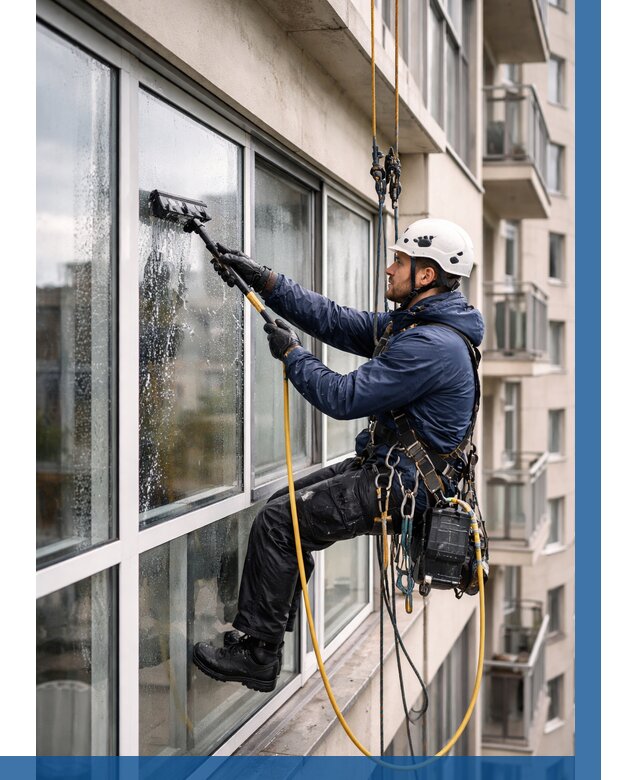 Мойка балконного остекления в Сосновоборске от 3621 р. | ВЫСОТНИК-Ссб