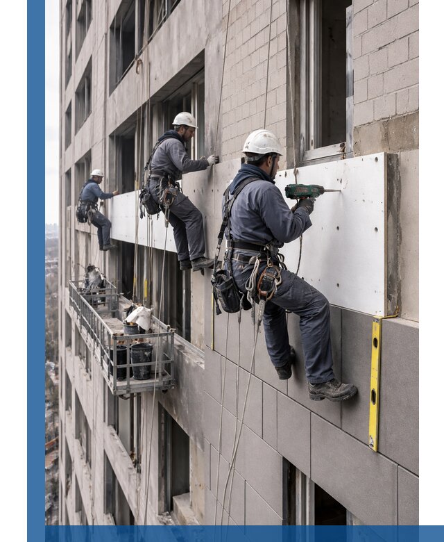 Монтаж фасадных термопанелей высокого качества в Сосновоборске