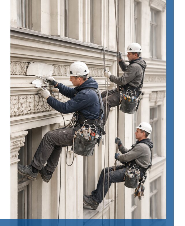 Ремонт карнизов и молдингов в Сосновоборске от 1241 р. | ВЫСОТНИК-Ссб