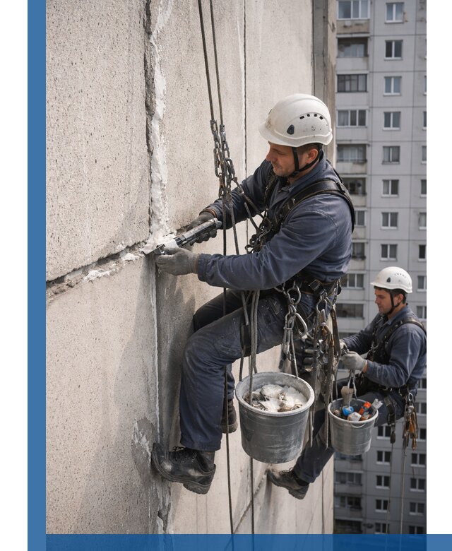 Утепление межпанельных швов в Сосновоборске профессионально и надежно