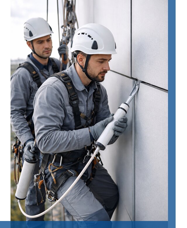 Герметизация швов вилатермом в Сосновоборске от 621 р. | ВЫСОТНИК-Ссб