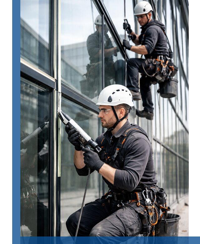 Герметизация витражных швов в Сосновоборске для зданий и фасадов