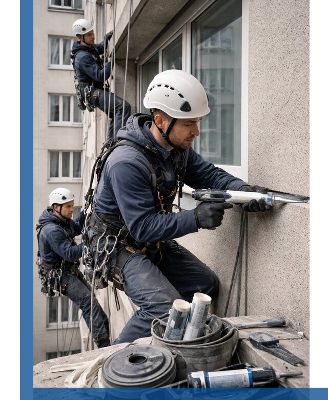 Герметизация швов лоджии в Сосновоборске профессионально и надежно