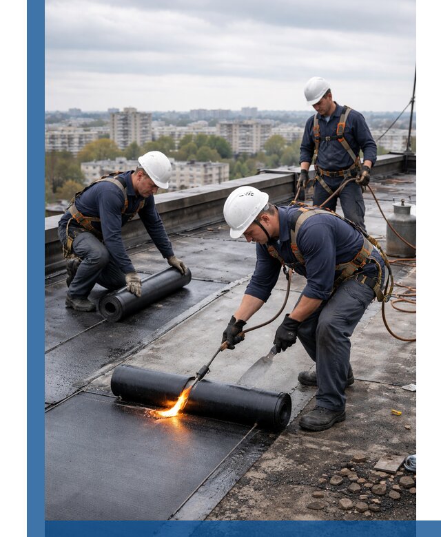 Ремонт наплавляемой кровли в Сосновоборске качественно и надежно