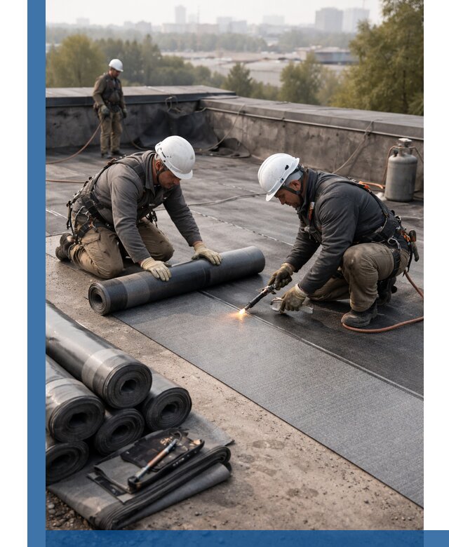Монтаж мягкой кровли в Сосновоборске профессионально и надежно