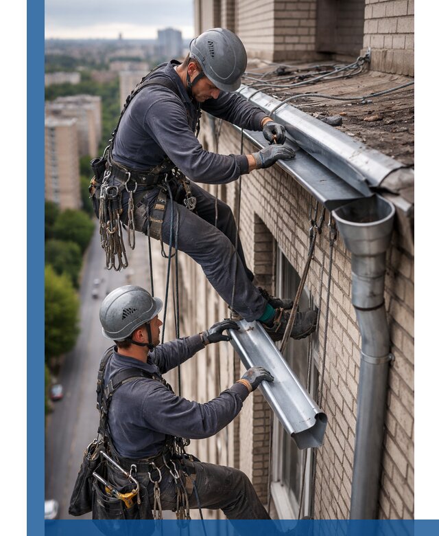Ремонт водосточных желобов в Сосновоборске, быстро и качественно