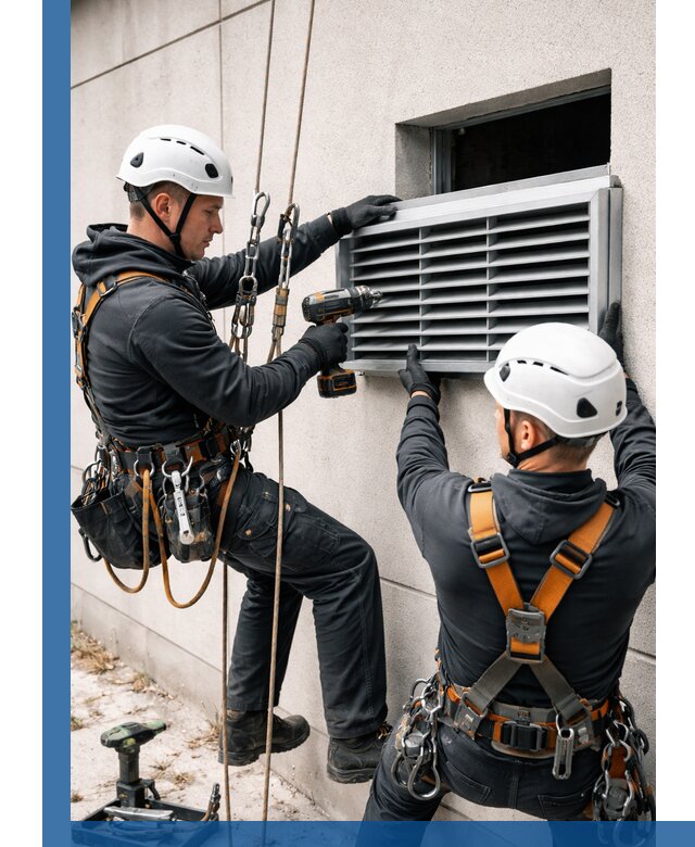 Монтаж вентиляционных решеток в Сосновоборске профессиональный сервис