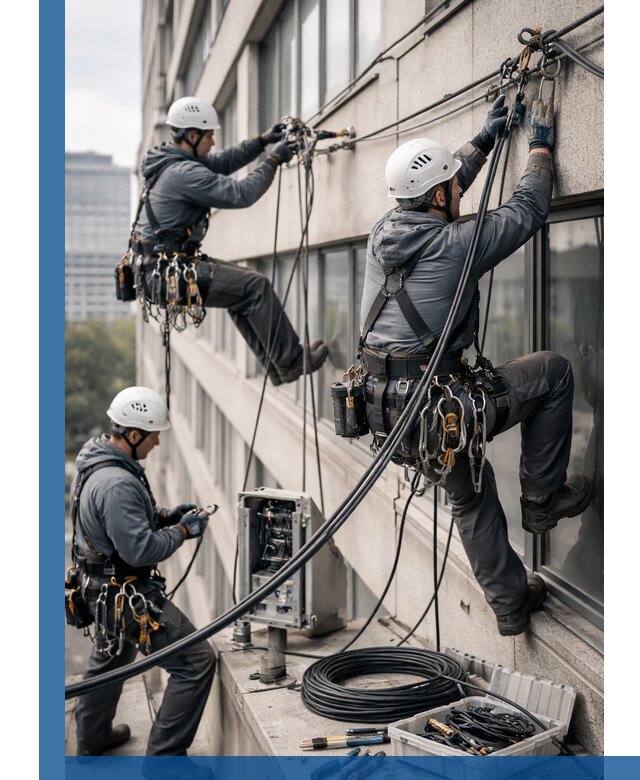 Прокладка оптоволоконного кабеля в Сосновоборске под ключ с тестированием