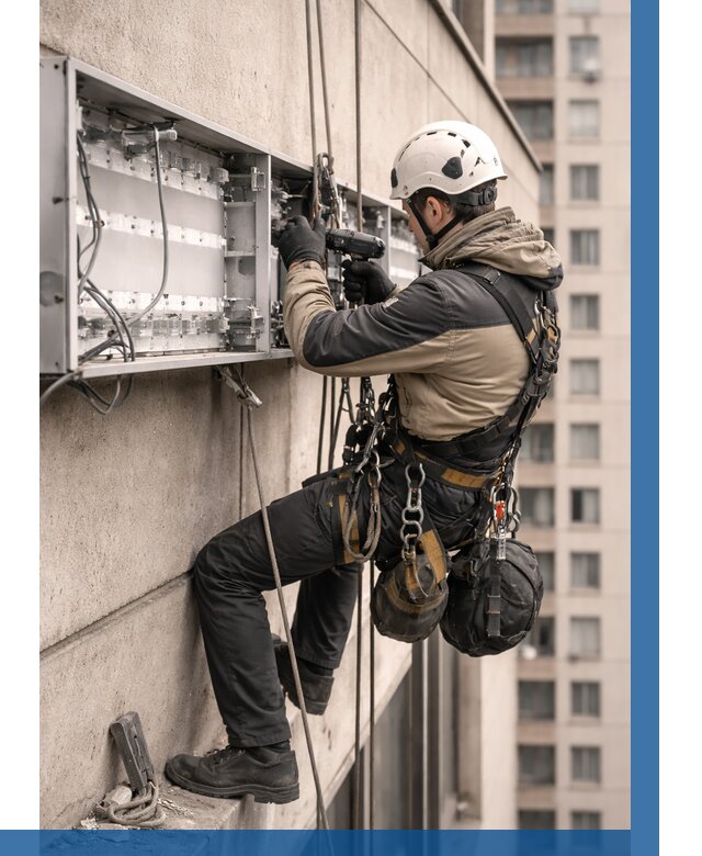 Ремонт вывески на высоте в Сосновоборске от 4655 р. | ВЫСОТНИК-Ссб