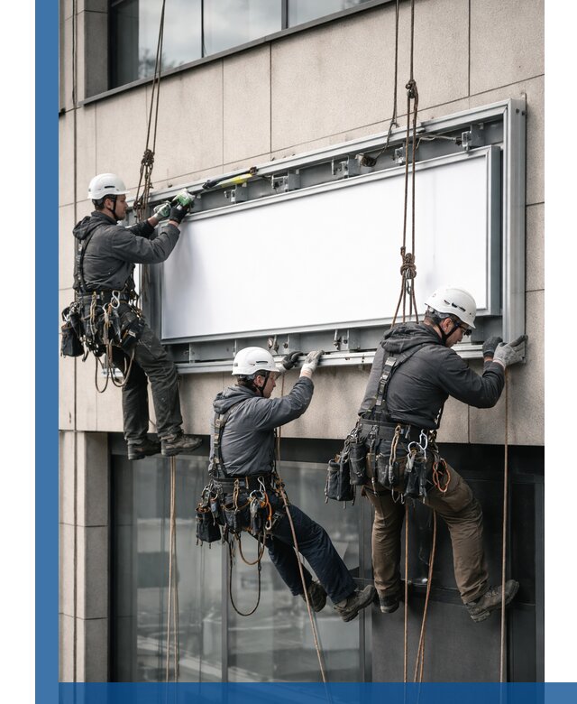 Профессиональный монтаж светового короба под ключ в Сосновоборске