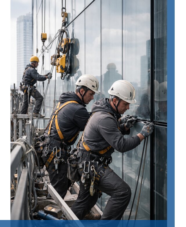 Структурное остекление фасадов в Сосновоборске от 9828 р. | ВЫСОТНИК-Ссб