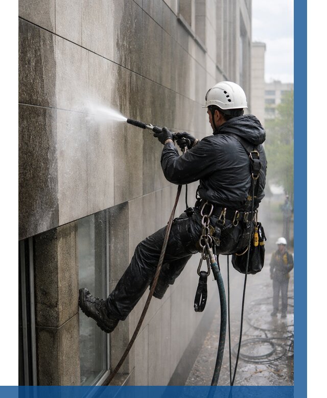 Гидроструйная очистка поверхностей в Сосновоборске от 879 р. | ВЫСОТНИК-Ссб