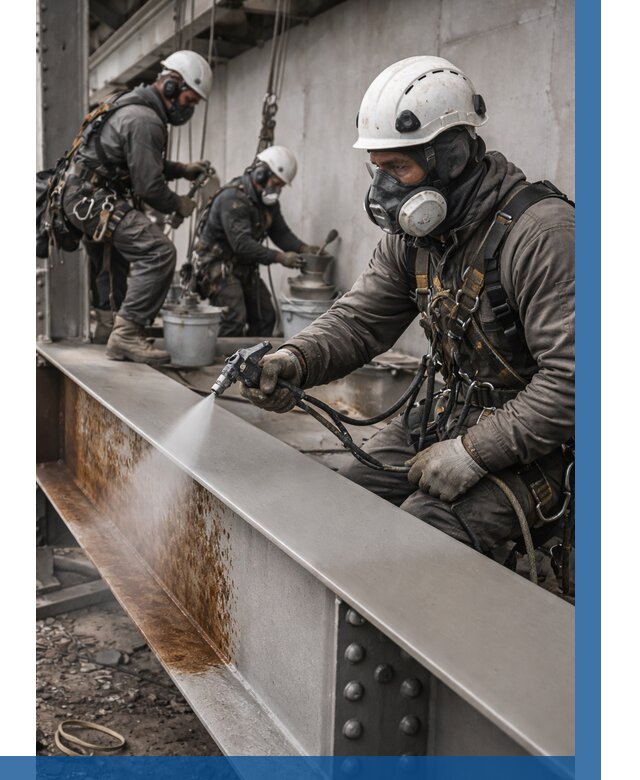 Антикоррозионная покраска металла в Сосновоборске от 724 р. | ВЫСОТНИК-Ссб