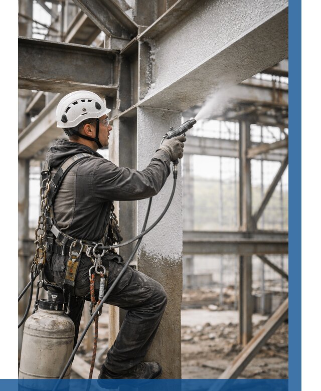 Огнезащита металлоконструкций от 776 р. | ВЫСОТНИК-Ссб в Сосновоборске