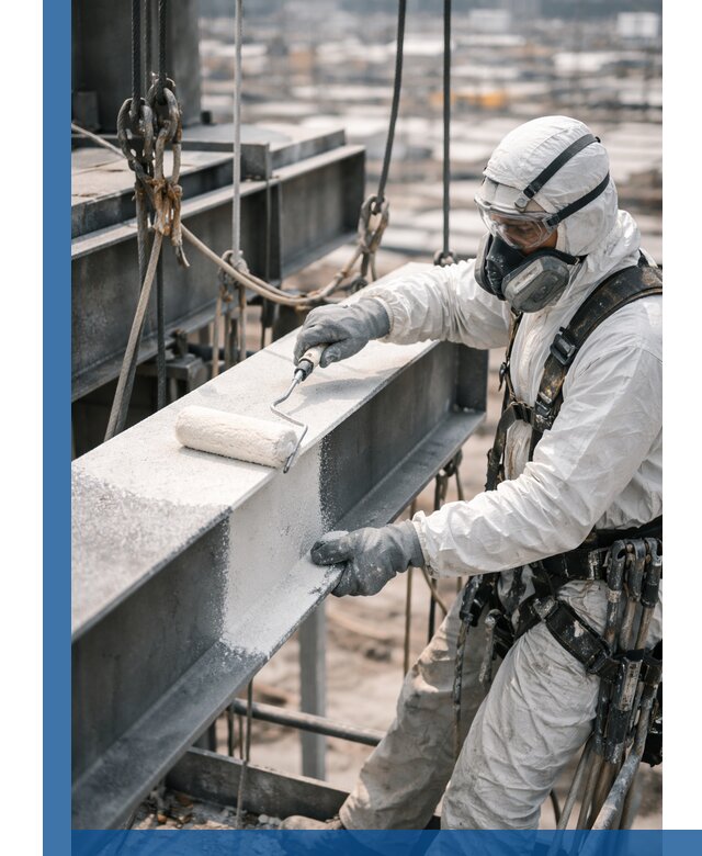 Профессиональная огнезащитная обработка металлоконструкций в Сосновоборске