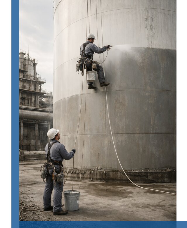 Покраска стальных резервуаров и емкостей в Сосновоборске профессионально