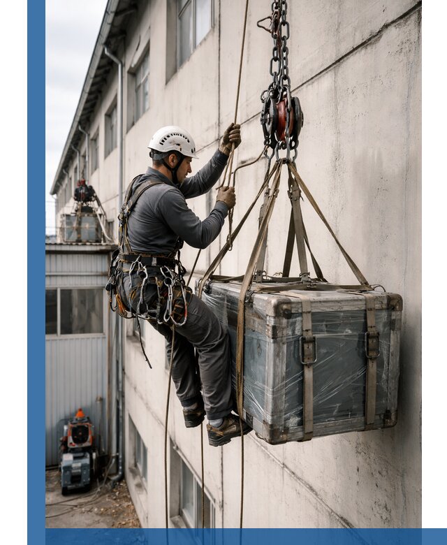 Подъем грузов на высоту в Сосновоборске для промышленных объектов