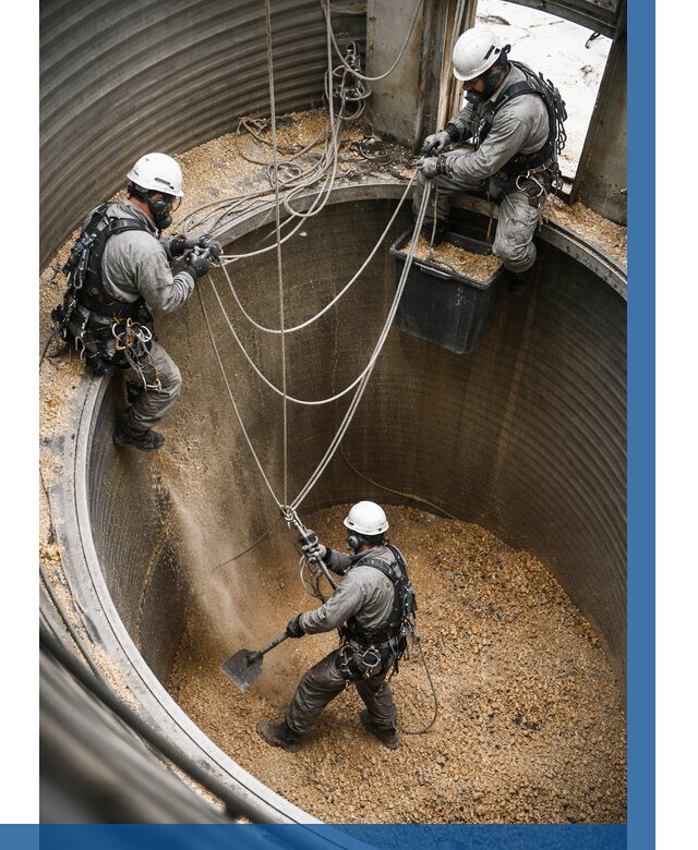 Чистка зерновых бункеров в Сосновоборске от 12414 р. | ВЫСОТНИК-Ссб