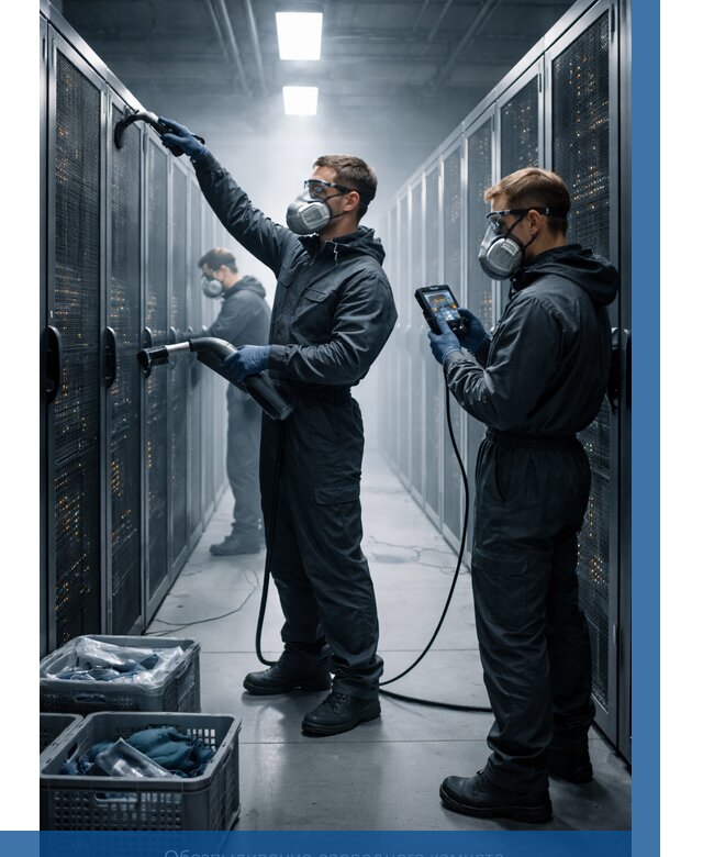 Обеспыливание серверной комнаты в Сосновоборске от 4655 р. | ВЫСОТНИК-Ссб