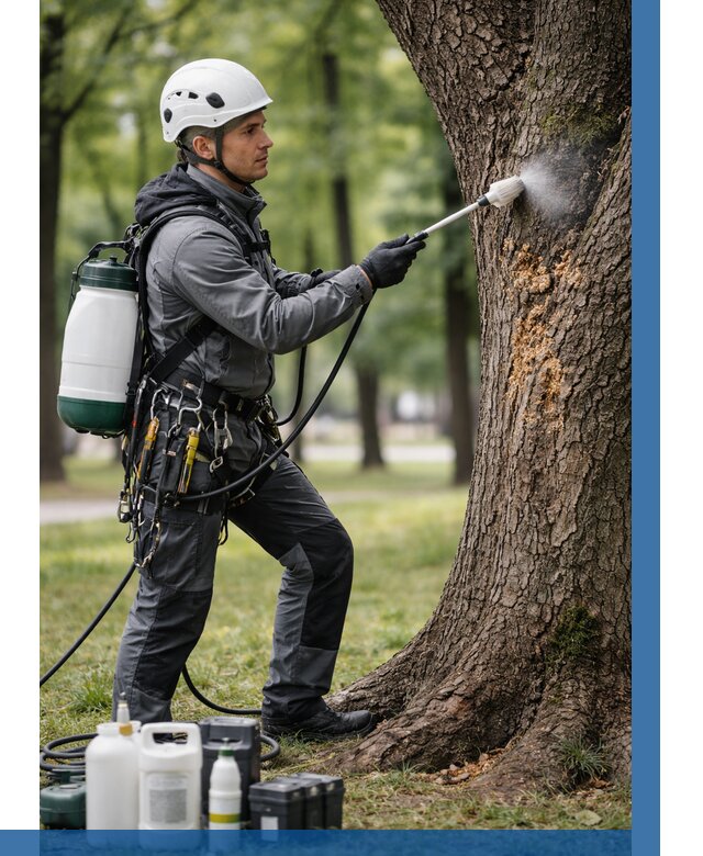 Обработка деревьев от вредителей в Сосновоборске от 4655 р. | ВЫСОТНИК-Ссб