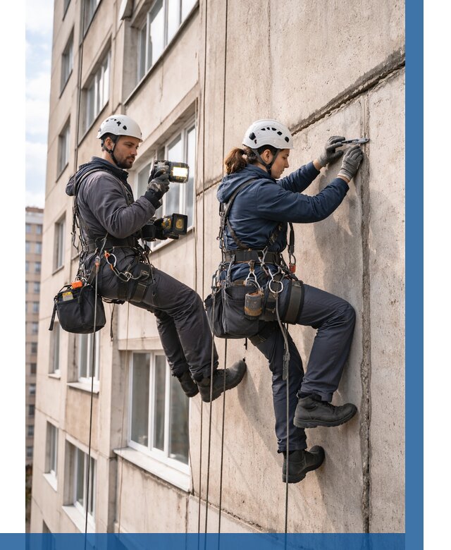 Обследование межпанельных швов в Сосновоборске от 1862 р. | ВЫСОТНИК-Ссб