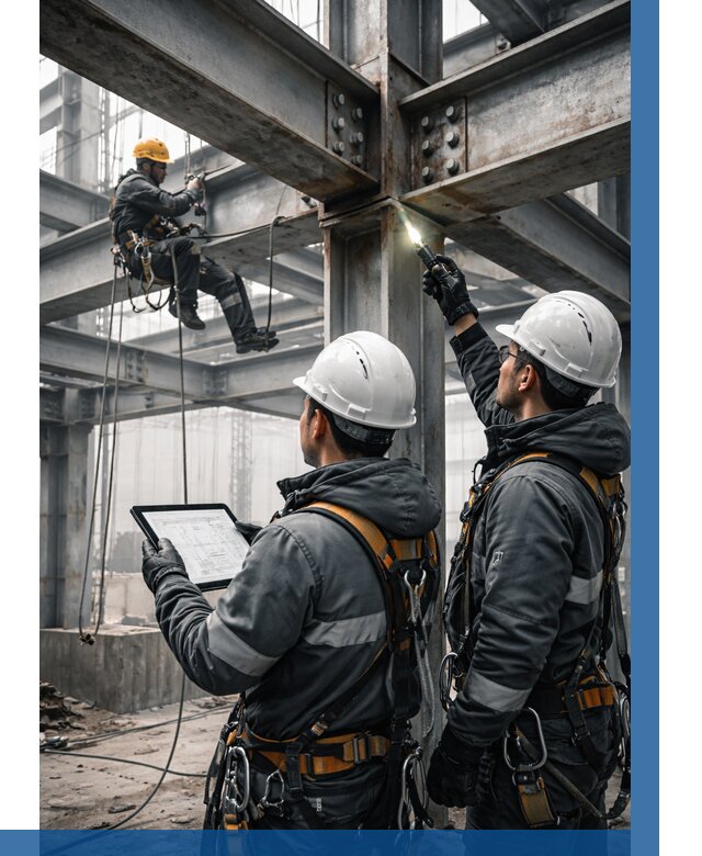 Обследование металлоконструкций в Сосновоборске от 5690 р. | ВЫСОТНИК-Ссб